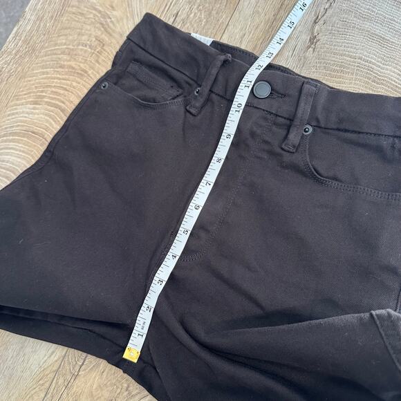 Good American Good Curve Straight Never Fade Jeans Black 6/28 - Picture 10 of 11